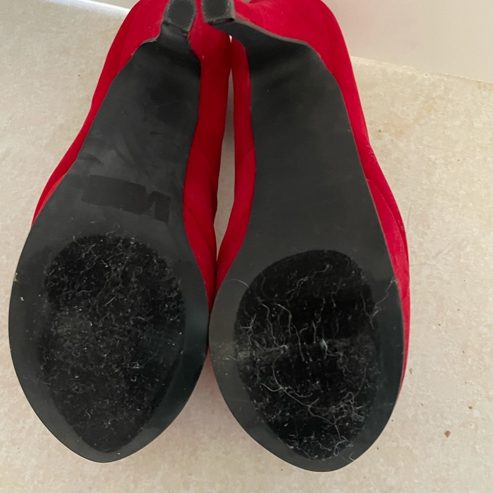 Qupid velvet platform stilettos Valentines ❤️🔥 - Picture 4 of 8